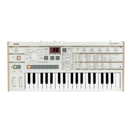 Korg microKORG S 37 Key Synthesizer/Vocoder With Mic