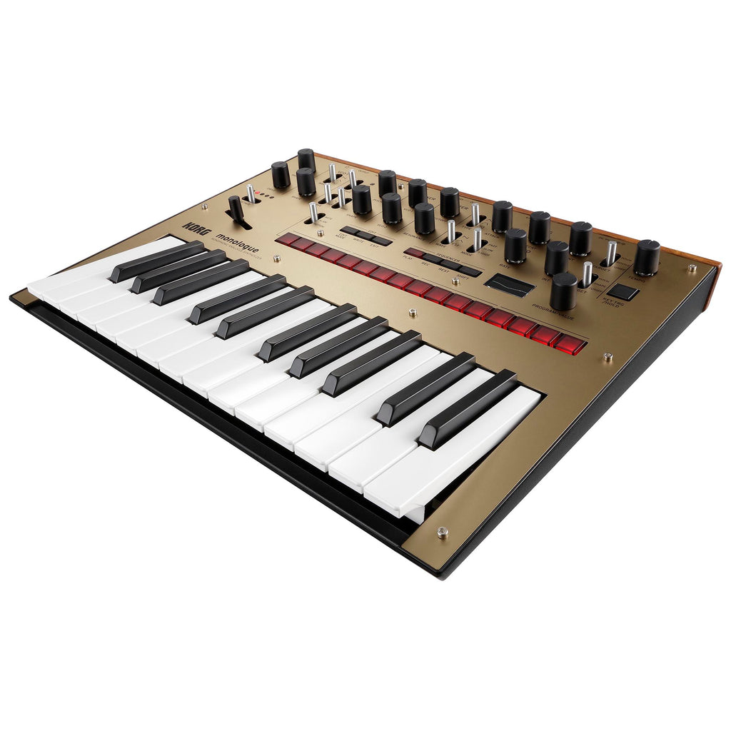 Korg Monologue Monophonic Analog Synthesizer With Presets - Gold