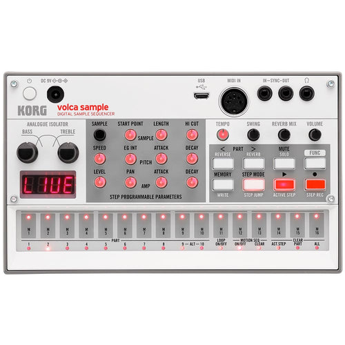 Korg Volca Sample V2 Digital Sample Sequencer With Increased Memory