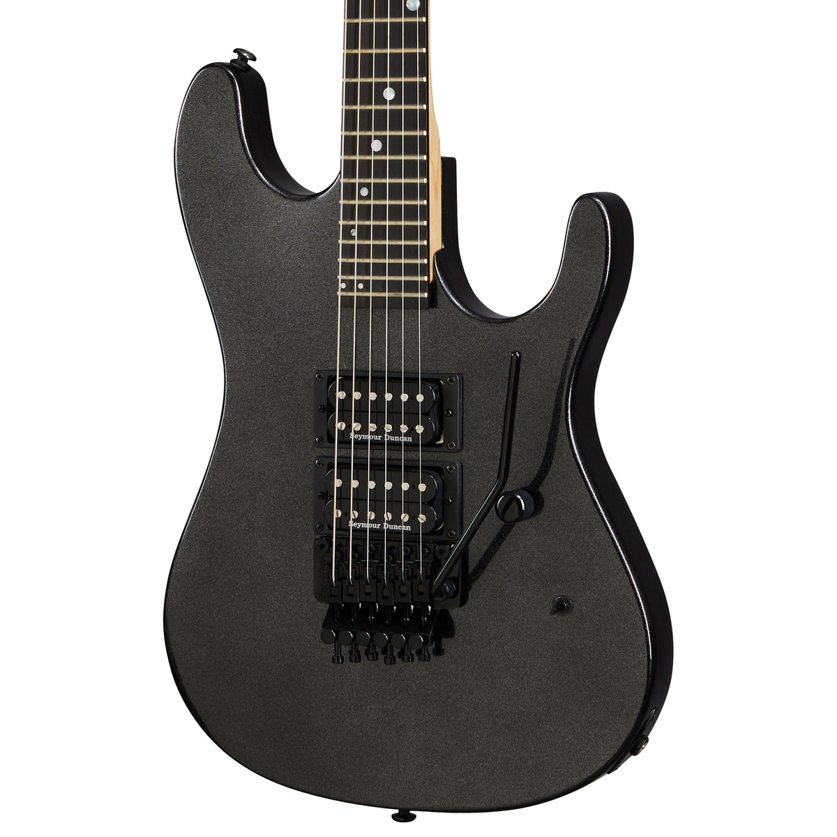 Kramer Nightswan Electric Guitar, Jet Black Metallic