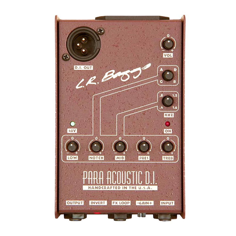 L.R. Baggs Para Acoustic Guitar DI Box And Preamp