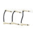 Lava Cable 3 Pack 3" Tightrope Patch Cable, Black