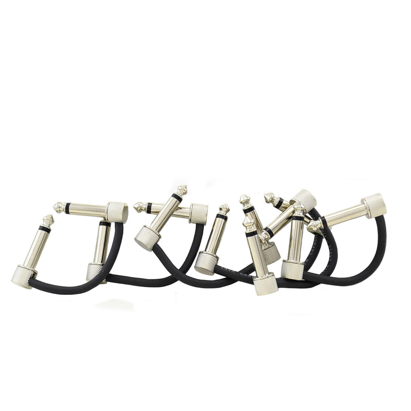 Lava Cable 6 Pack 3" Tightrope Patch Cable, Black