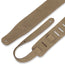 Levys 2 1/2 Inch Suede Guitar Strap, Sand