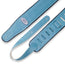Levys 2 3/4 Inch Reversible Vinyl Guitar Strap Cream And Teal