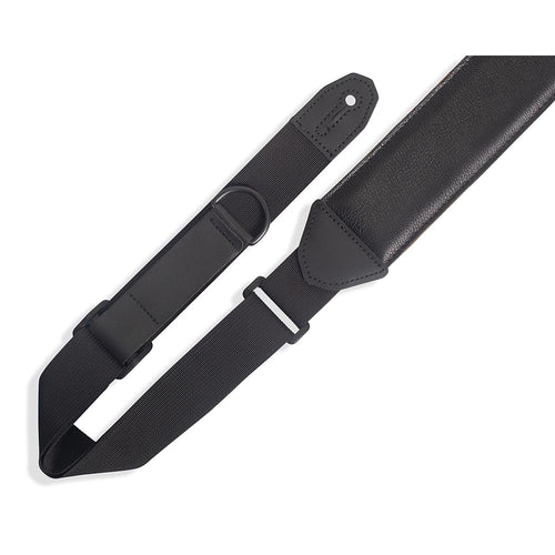 Levys 2.5 Inch Right Height Garment Padded Strap Black