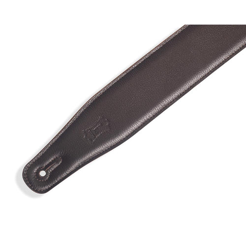 Levys 2.5 Inch Right Height Garment Padded Strap Dark Brown