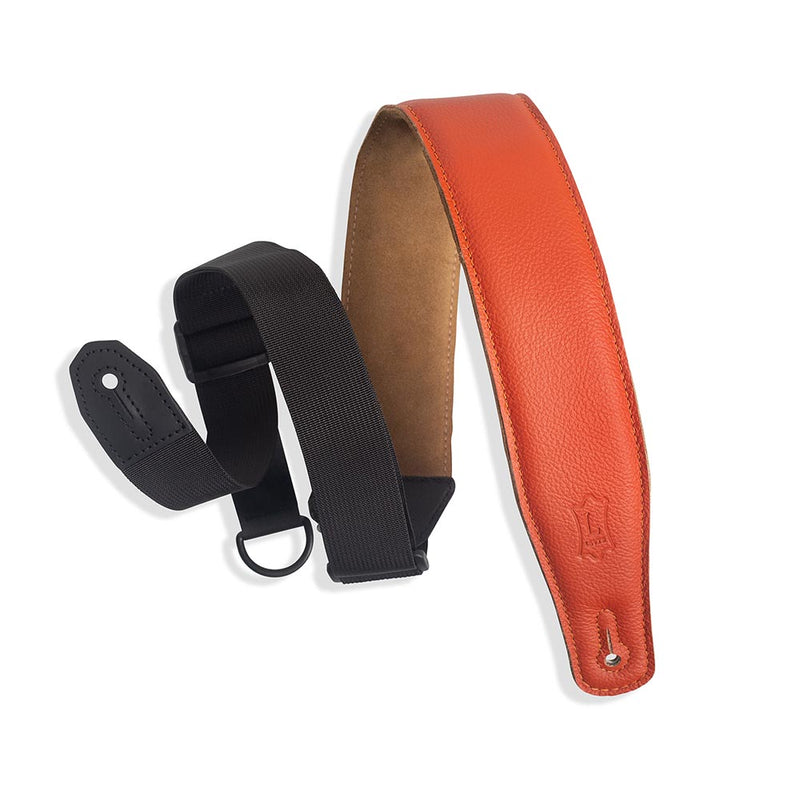 Levys 2.5 Inch Right Height Garment Padded Strap Orange