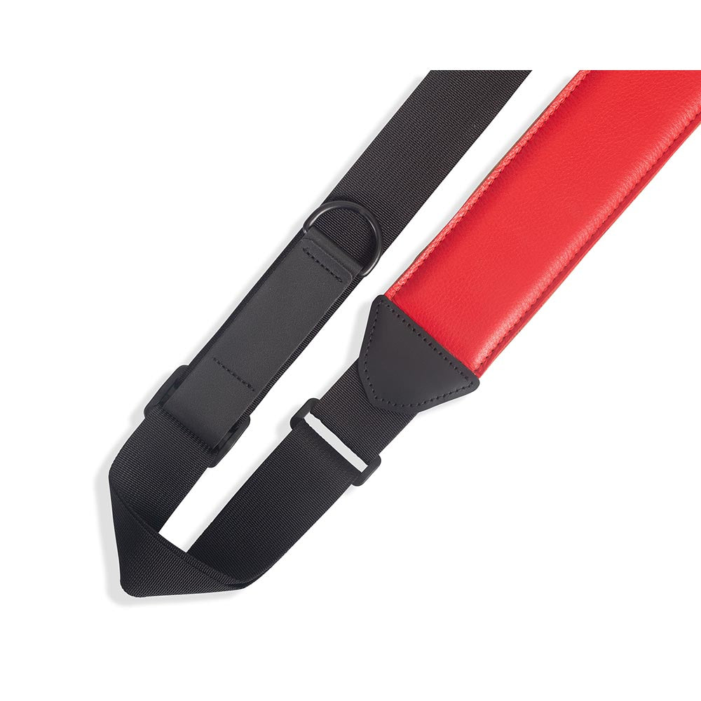 Levys 2.5 Inch Right Height Garment Padded Strap Red