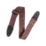 Levys 2 Inch Orleans Cork Strap Black Red Navy Gold