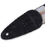 Levys 2 Inch Polyester Guitar Strap With Distressed Flag Design, Genuine Leather Ends and Triglide