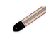Levys 2 Inch Prep Stripe Cotton Guitar Strap Tan Burgundy Black