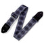 Levys 2 Inch Print Guitar Strap On Polyester Deco Pillar, Black