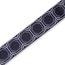 Levys 2 Inch Print Guitar Strap On Polyester Deco Pillar, Black