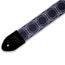 Levys 2 Inch Print Guitar Strap On Polyester Deco Pillar, Black