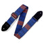 Levys 2 Inch Print Guitar Strap Polyester, Tribal Chevron Black, Blue, And Red