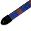 Levys 2 Inch Print Guitar Strap Polyester, Tribal Chevron Black, Blue, And Red