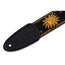 Levys 2 Inch Sun Design Jacquard Weave Guitar Strap