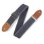 Levys 2 Inch Traveler Waxed Canvas Guitar Strap Grey