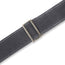 Levys 2 Inch Traveler Waxed Canvas Guitar Strap Grey