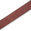 Levys 2 Inch Veg Tan Leather Guitar Strap One Ply Brown And Red