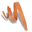 Levys 2 Inch Veg Tan Leather Guitar Strap One Ply Brown And Tan