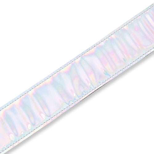 Levys 2 Inch Vinyl Guitar Strap, Iridescent Multicolor