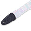 Levys 2 Inch Vinyl Guitar Strap, Iridescent Multicolor