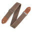 Levys 2 Inch Waxed Canvas Guitar Strap Tan