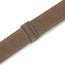 Levys 2 Inch Waxed Canvas Guitar Strap Tan