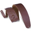 Levys 3 1/2 Inch Padded Garment Leather Bass Strap, Brown