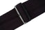 Levys 3 Inch Black Cotton Bass Guitar Strap