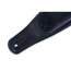 Levys 3 Inch Black Garment Leather Guitar Strap