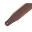 Levys 3 Inch Favorite Padded Two Tone Brown Cream Leather Strap