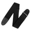 Levys 3 Inch Polypropylene Guitar Strap With Polyester Ends And Triglide, Black