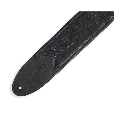 Levys 3 Inch Sundance Black Rose Strap