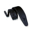 Levys 4.5 Inch Black Garment Leather Bass Guitar Strap
