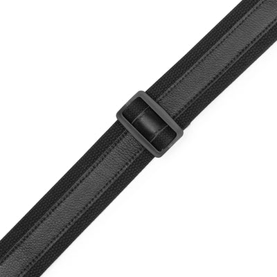 Levys Black Cotton Combo Guitar Strap