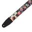 Levys Calaca Poly Guitar Strap With Eyes Design