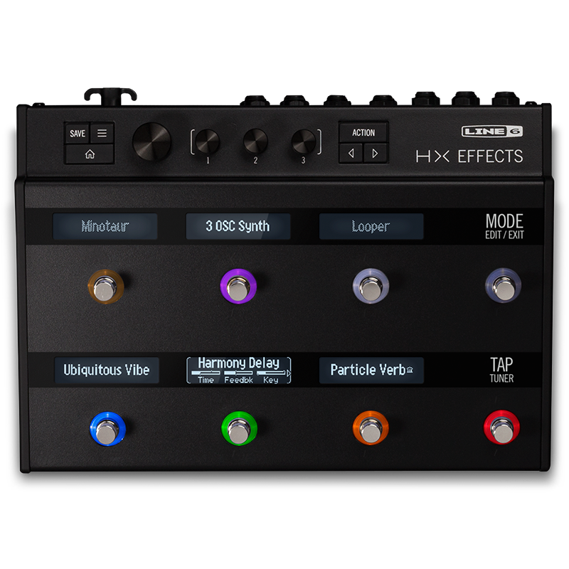 Line 6 HX Effects Floor Multi FX Modeler With Helix And M-Series Effects