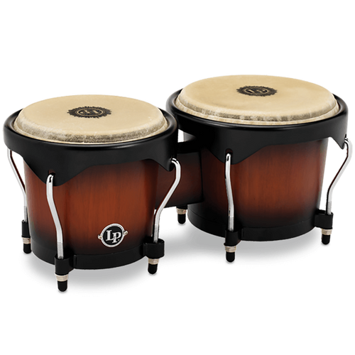 LP City Series Wood Bongos Vintage Sunburst