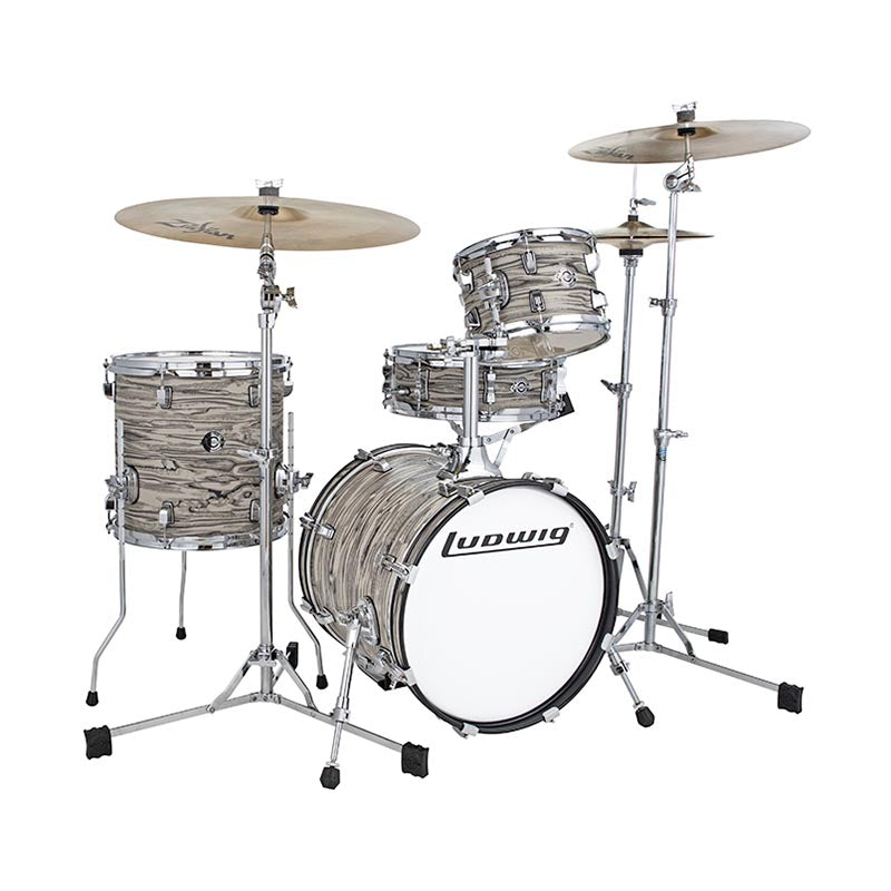 Ludwig 4 Piece Breakbeats Shell Pack, Sahara Swirl