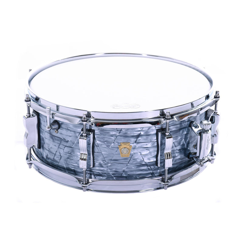Ludwig 5.5x14" Legacy Mahogany Jazz Fest Snare Drum, Sky Blue Pearl