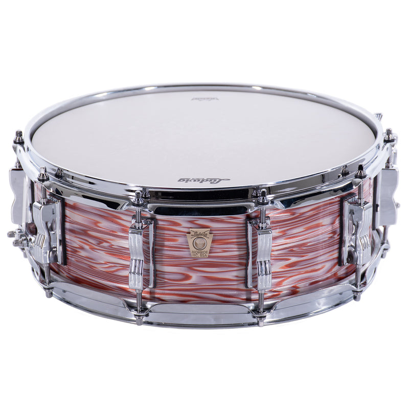 Ludwig 5x14" Classic Maple Snare Drum, Vintage Pink Oyster