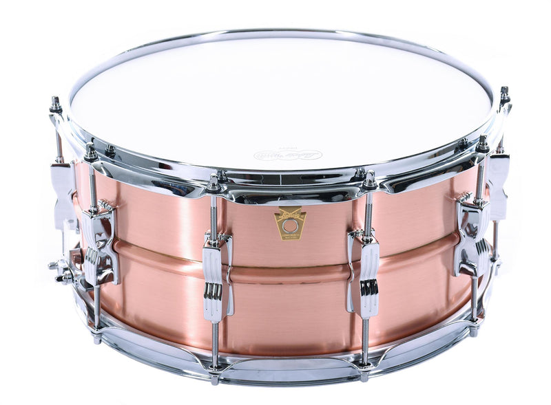 Ludwig 6.5x14 Acro Copper Snare, Brushed