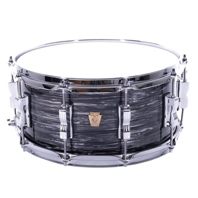 Ludwig 6.5x14" Classic Maple Snare Drum, Vintage Black Oyster