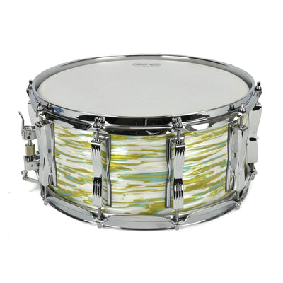 Ludwig 6.5x14" Legacy Classic Custom Snare - 10-Lug - Blue Olive Oyster