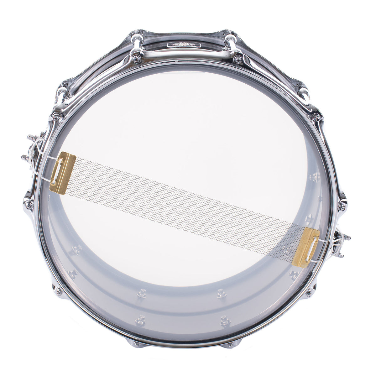 Ludwig 6.5x14 Universal Black Brass Snare Drum With Chrome Hardware