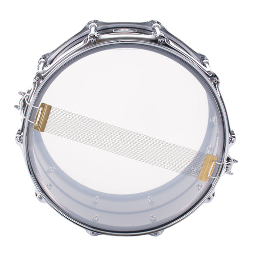 Ludwig 6.5x14 Universal Black Brass Snare Drum With Chrome Hardware