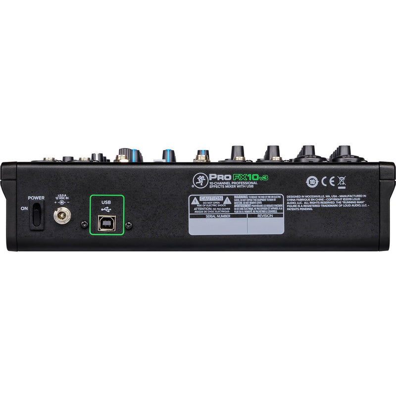 Mackie 10 Channel Professional Effects Mixer With USB